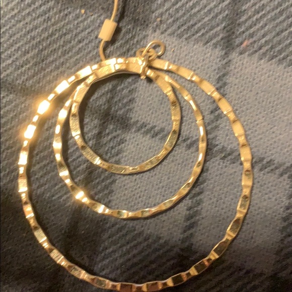 Silver Hoops - Picture 2 of 2